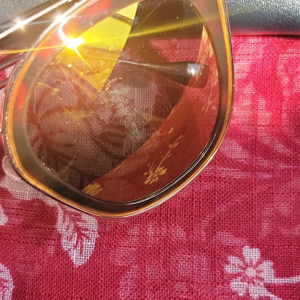 Diff Eyewear Red and Yellow Sunglasses - Picture 2 of 4